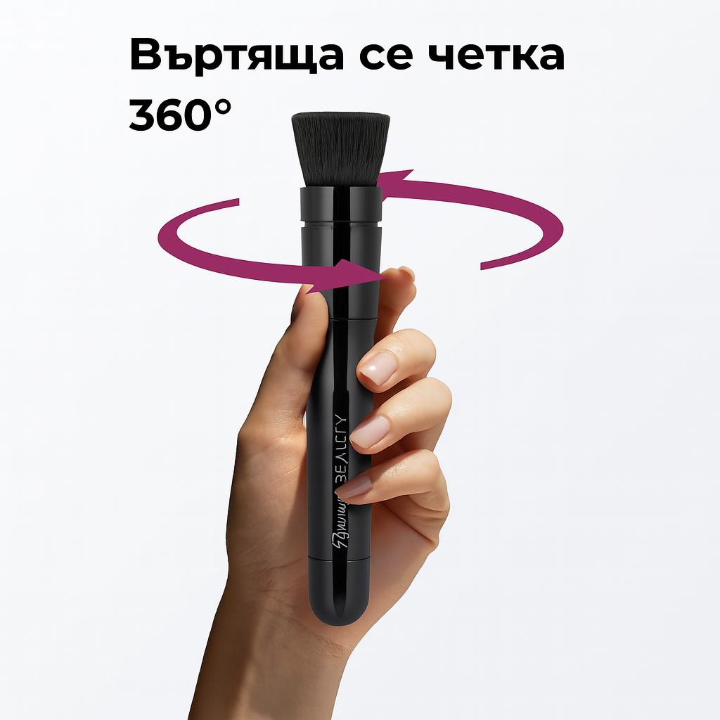 Rivana – Електрическа четка за безупречен грим (3 в 1)