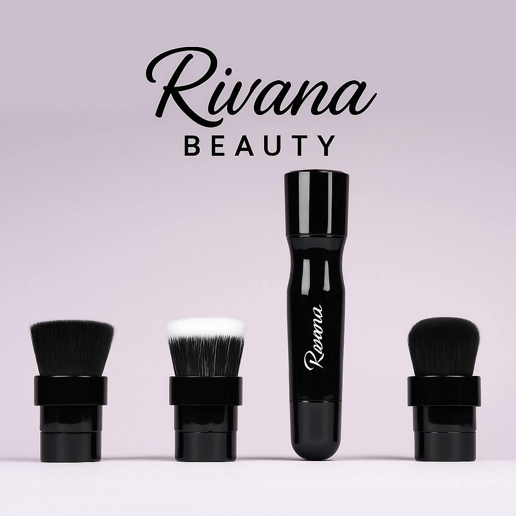 Rivana – Електрическа четка за безупречен грим (3 в 1)
